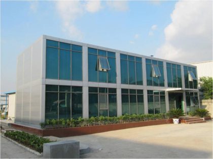 河北張家口廠家生產(chǎn)定制打包箱辦公室、打包箱辦公樓